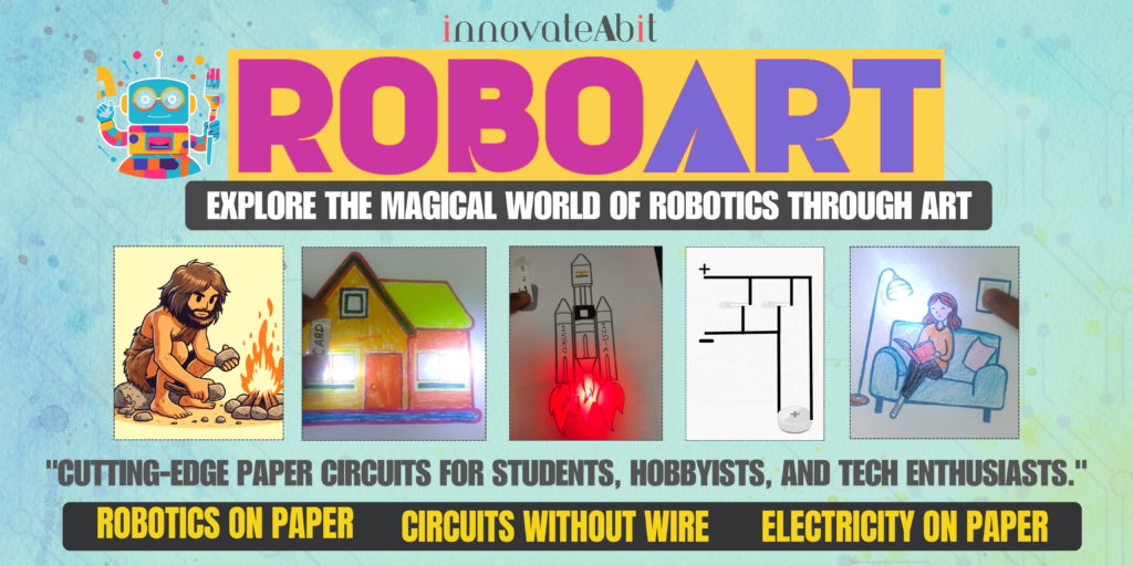 ROBOART Paper Circuit Kit from InnovateAbit